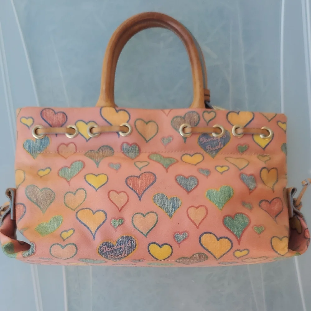 Dooney & Bourke Multicolor Heart Satchel